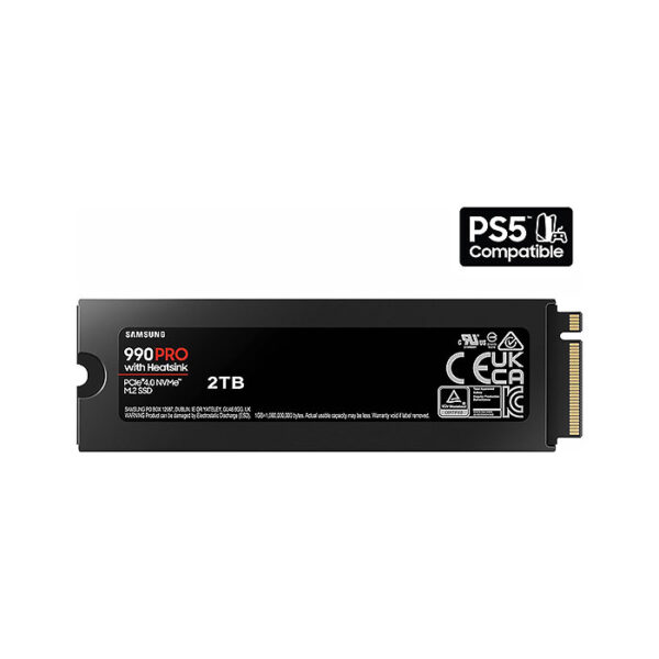 حافظه اس اس دی سامسونگ هیت سینک‌دار SSD 990 Pro NVMe M.2