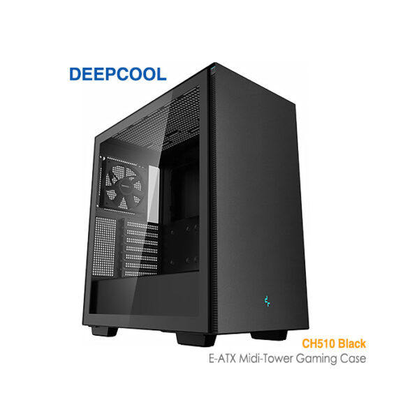 کیس گیمینگ دیپ کول CH510 BLACK