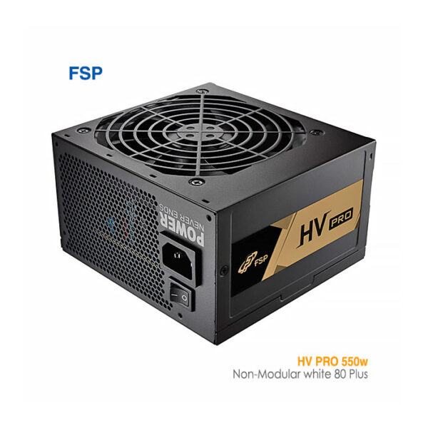 پاور 550 وات غیرماژولار اف اس پی HV PRO 80Plus
