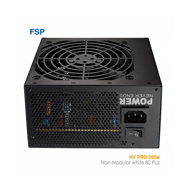 پاور 550 وات غیرماژولار اف اس پی HV PRO 80Plus