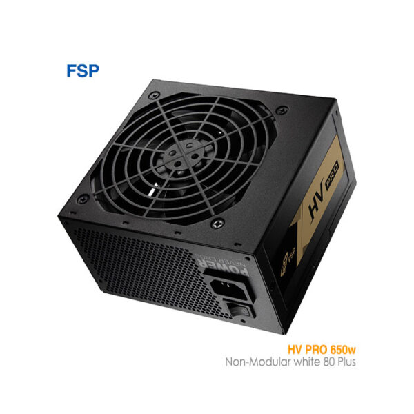 پاور 650 وات غیرماژولار اف اس پی HV PRO 80Plus