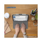 کیف و کیبورد بلوتوث آی پد 9/7 اینچ لاجیتک SLIM FOLIO iPad