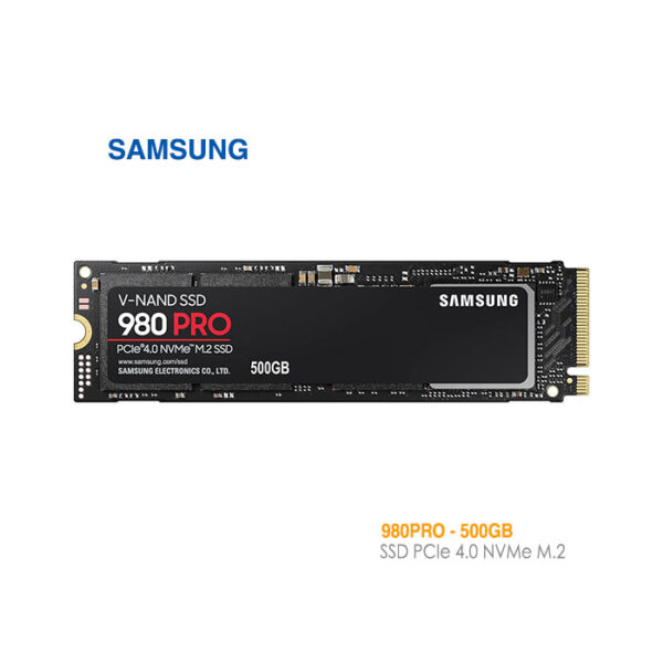 حافظه اس اس دی 500 گیگابایت سامسونگ PCIe 4.0 NVMe M.2 980 Pro