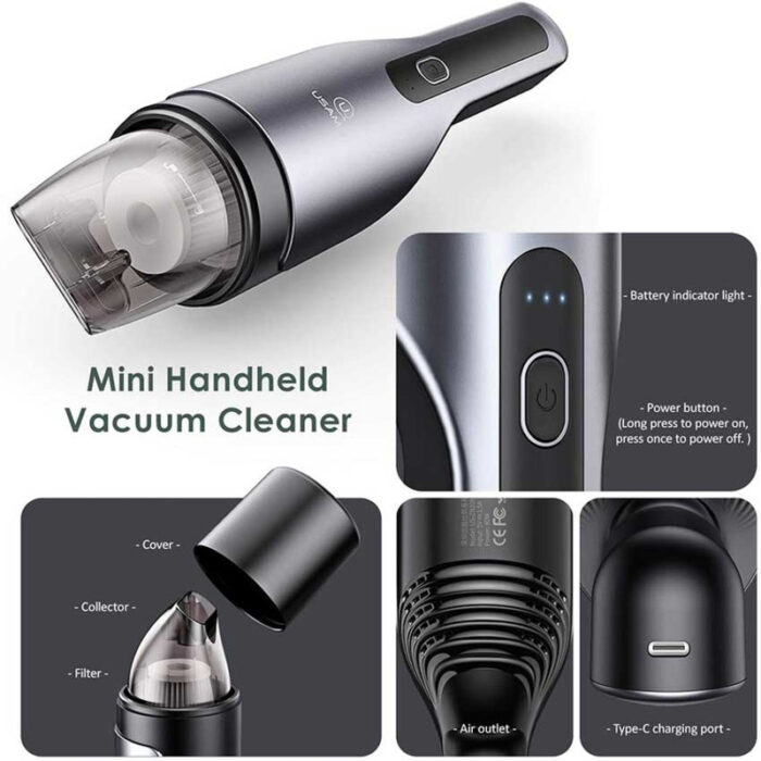 جارو شارژی قابل حمل یوسمز ZB108-1 جارو شارژی قابل حمل یوسمز ZB108-1