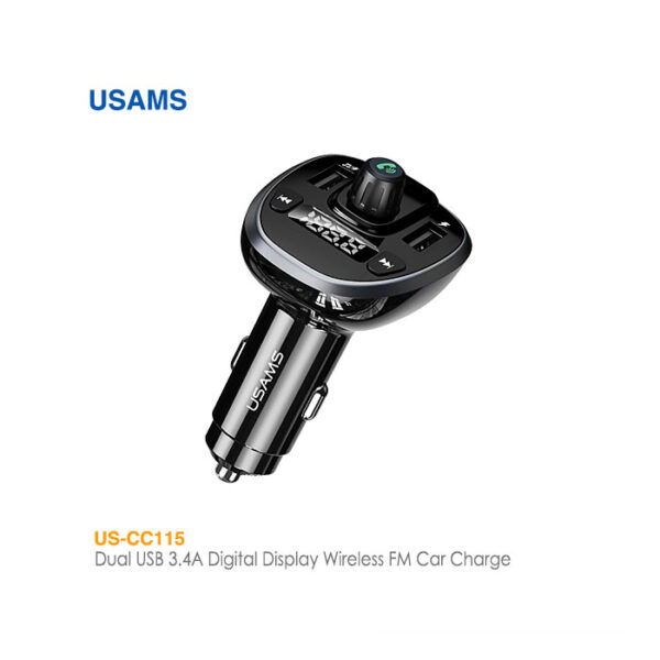پخش کننده اف ام بی سیم و شارژر چند کاره یوسمز US-CC115