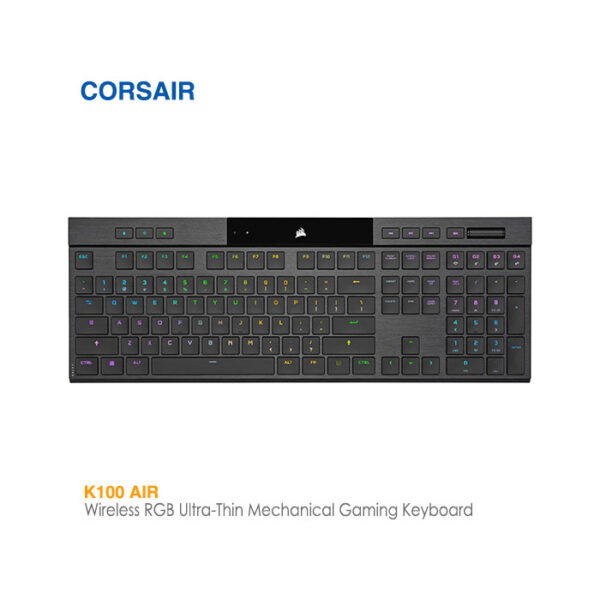 کیبورد بی سیم مکانیکال K100 AIR - CHERRY MX Ultra Low Profile Tactile