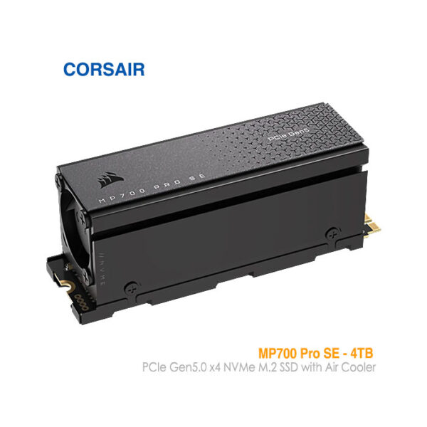 حافظه اس اس دی کورس ایر هیت سینکدار 4ترابایت MP700 PRO SE