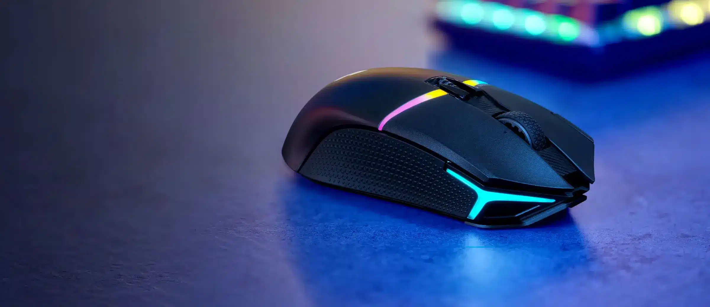 موس گیمینگ بی سیم کورس ایر NIGHTSABRE RGB