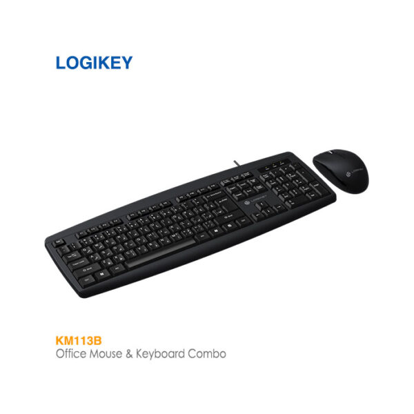 موس و کیبورد باسیم اداری لاجیکی KM113B