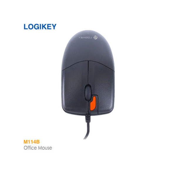 موس با سیم اداری لاجیکی M114B