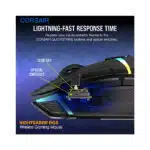 موس گیمینگ بی سیم کورس ایر NIGHTSABRE RGB
