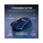 موس گیمینگ بی سیم کورس ایر NIGHTSABRE RGB