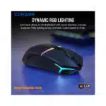 موس گیمینگ بی سیم کورس ایر NIGHTSABRE RGB