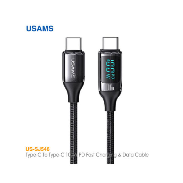 کابل فست شارژ Type-C به Type-C یوسمز US-SJ546