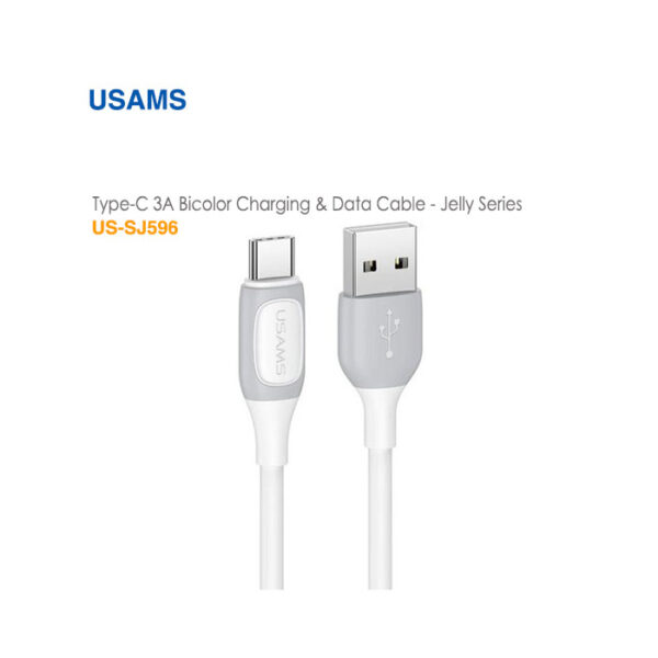 کابل شارژ سریع و دیتا Type-C یوسمز US-SJ596