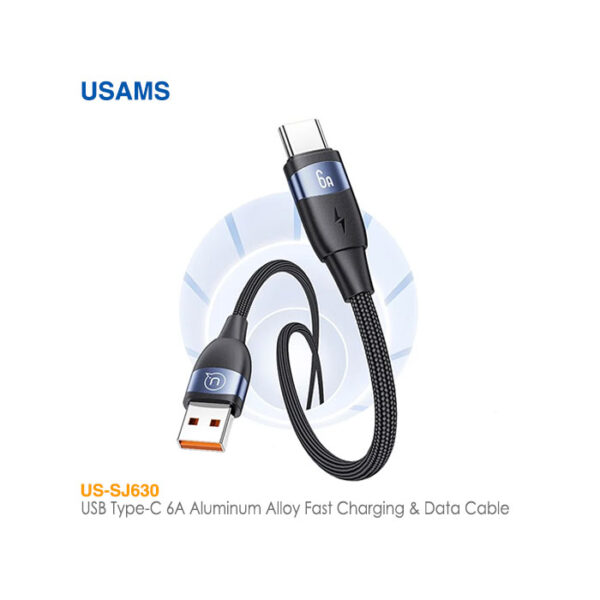 کابل شارژ Type-C یوسمز US-SJ630