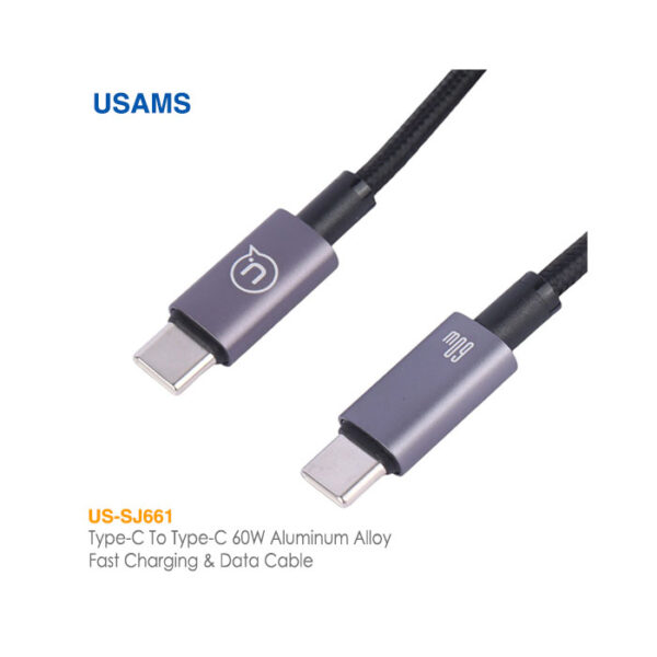 کابل شارژ Type-C به Type-C یوسمز US-SJ661