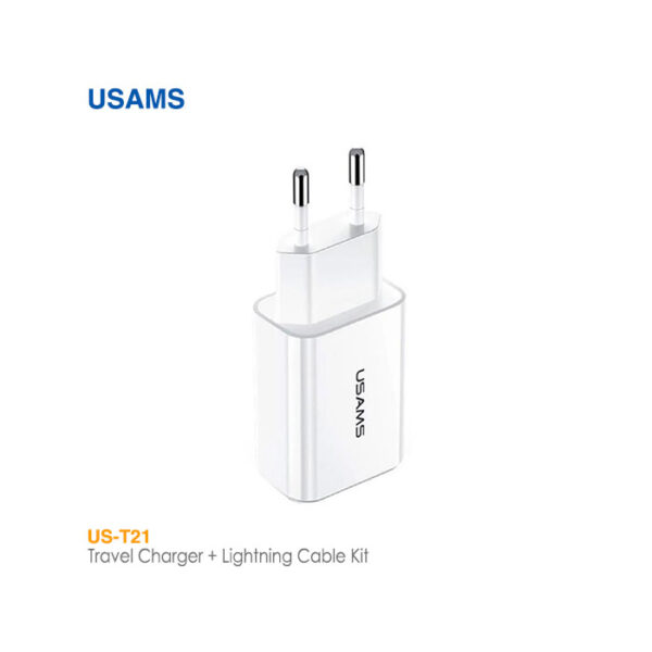 کیت شارژر و کابل Lightning یوسمز US-T21