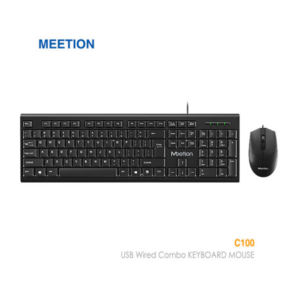 کیبورد اداری با سیم میشن K100