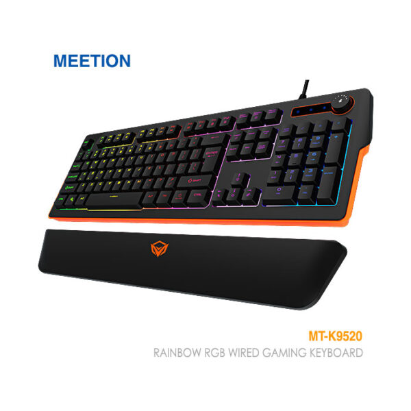 کیبورد گیمینگ با سیم میشن K9520