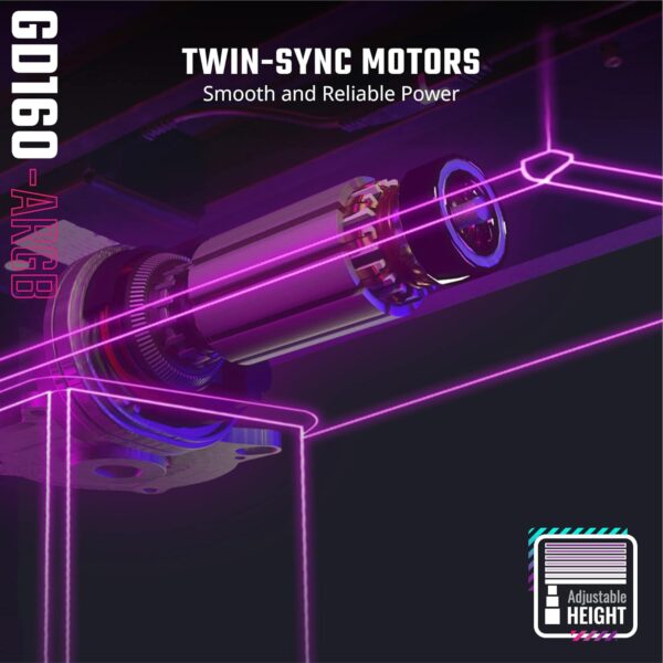 میز گیمینگ کولرمستر GD160 ARGB