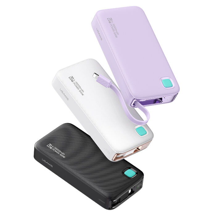 پاور بانک 10000 میلی آمپری 20 وات یوسمز US-CD225 پاور بانک 10000 میلی آمپری 20 وات یوسمز US-CD225