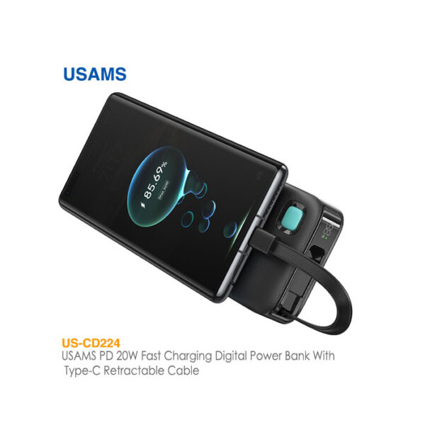 پاور بانک 10000 میلی آمپر 20 وات یوسمز US-CD224