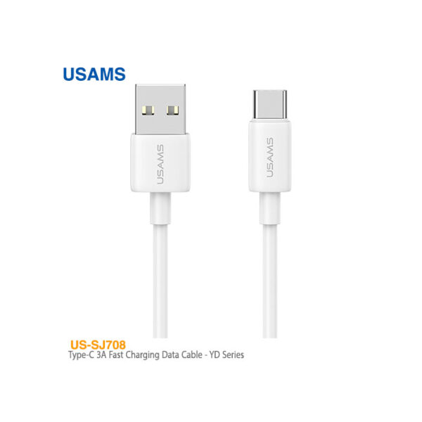 کابل فست شارژ 18 وات USB به تایپ C یوسمز US-SJ708