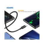 کابل فست شارژ 18 وات USB به تایپ C یوسمز US-SJ708