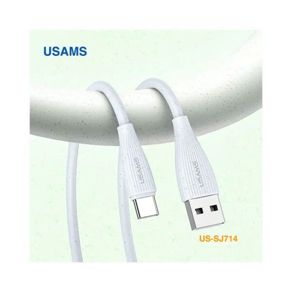 کابل فست شارژ 60 وات USB به Type-C یوسمز US-SJ714