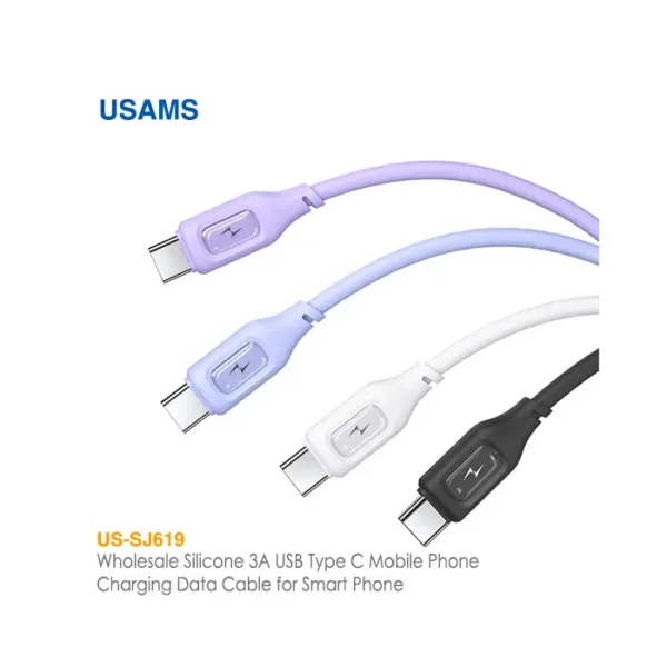 کابل فست شارژ 15 وات USB به تایپ C یوسمز US-SJ619