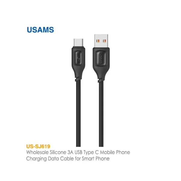 کابل فست شارژ 15 وات USB به تایپ C یوسمز US-SJ619
