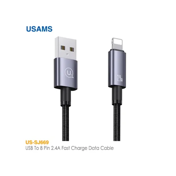 کابل شارژ آیفون 30 وات یوسمز US-SJ669