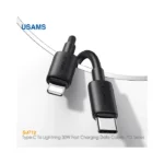 کابل فست شارژ 30 وات Type-C به Lightning یوسمز US-SJ712