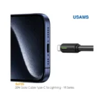 کابل فست شارژ 30 وات Type-C به Lightning یوسمز US-SJ735