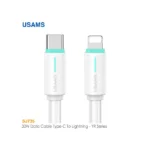 کابل فست شارژ 30 وات Type-C به Lightning یوسمز US-SJ735