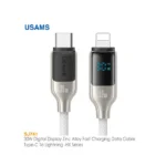کابل فست شارژ 30 وات Type-C به Lightning یوسمز US-SJ741