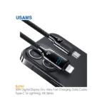 کابل فست شارژ 30 وات Type-C به Lightning یوسمز US-SJ741