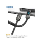 کابل فست شارژ 30 وات Lightning به Type-C یوسمز US-SJ743