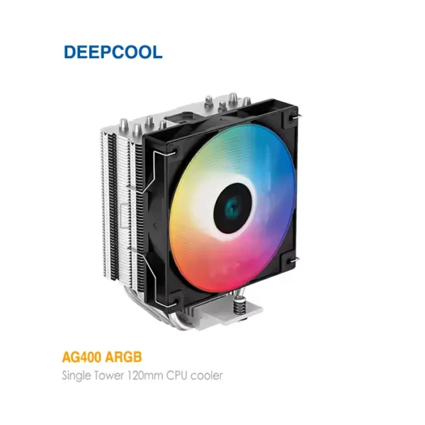 خنک کننده پردازنده دیپ کول AG400 ARGB