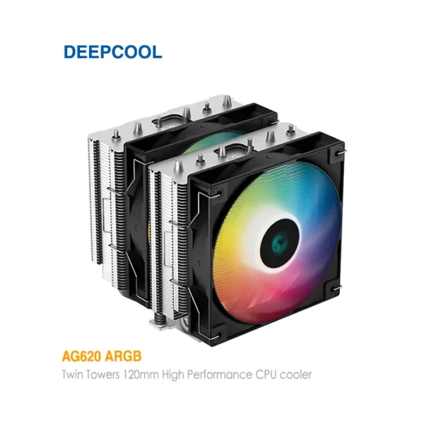 خنک کننده پردازنده دیپ کول AG620 ARGB