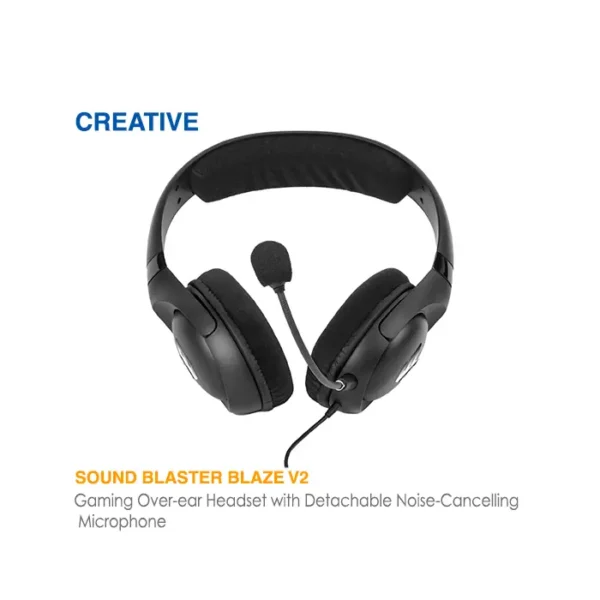 هدست باسیم گیمینگ کریتیو Sound Blaster Blaze V2