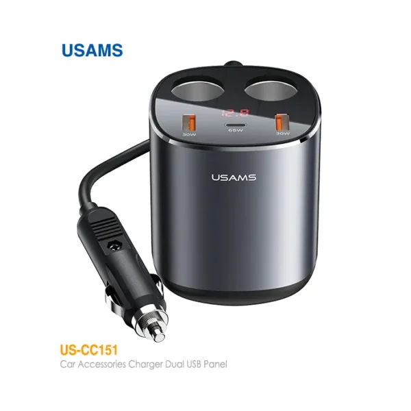 شارژر فندکی سوپر فست شارژ 245 وات US-CC151