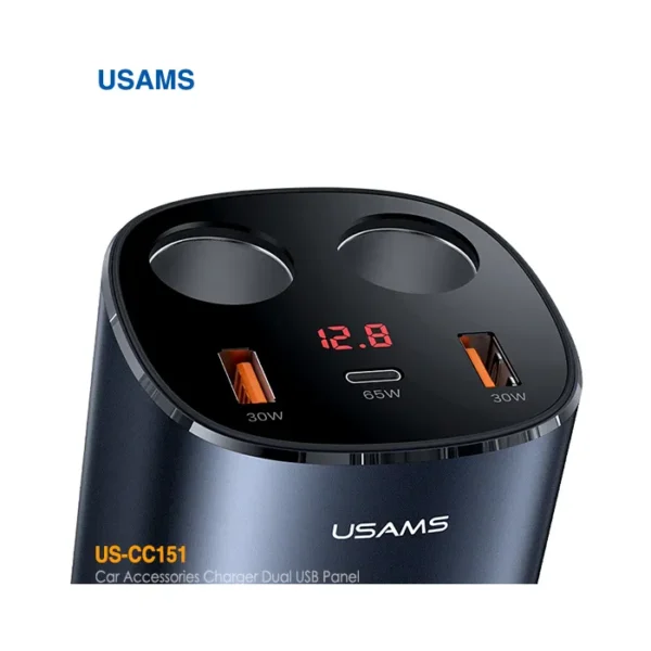شارژر فندکی سوپر فست شارژ 245 وات US-CC151