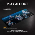 موس پد گیمینگ سایز بزرگ لاجیتک G840 KDA