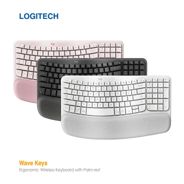کیبورد بی سیم لاجیتک Wave Keys