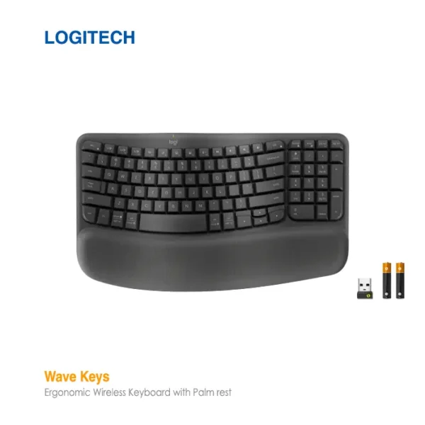 کیبورد بی سیم لاجیتک Wave Keys