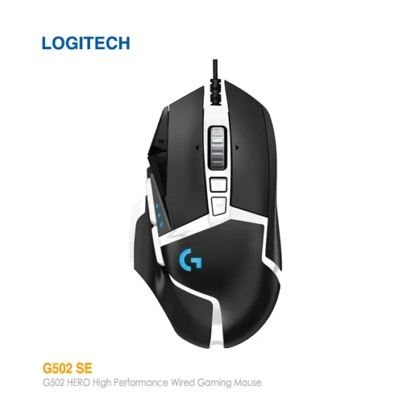 موس با سیم لاجیتک G502 SE Hero