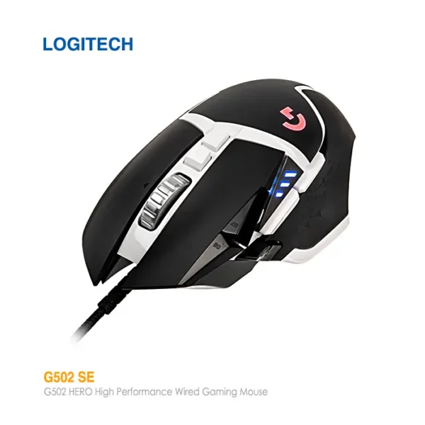 موس با سیم لاجیتک G502 SE Hero