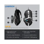 موس با سیم لاجیتک G502 SE Hero